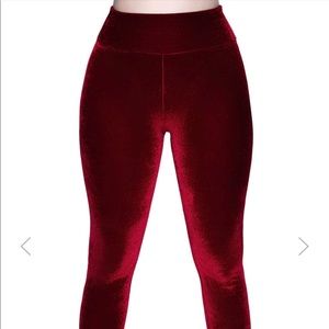 Killstar velvet leggings